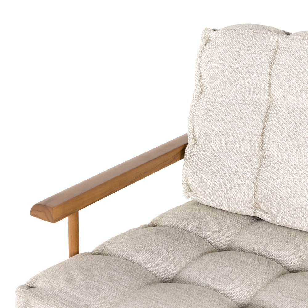 Four Hands - Beck Outdoor Sofa - 85in - Natural Teak - 226859-001 veiw 4