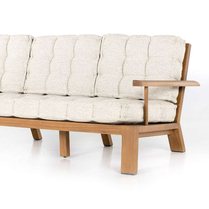 Four Hands - Beck Outdoor Sofa - 85in - Natural Teak - 226859-001 veiw 5