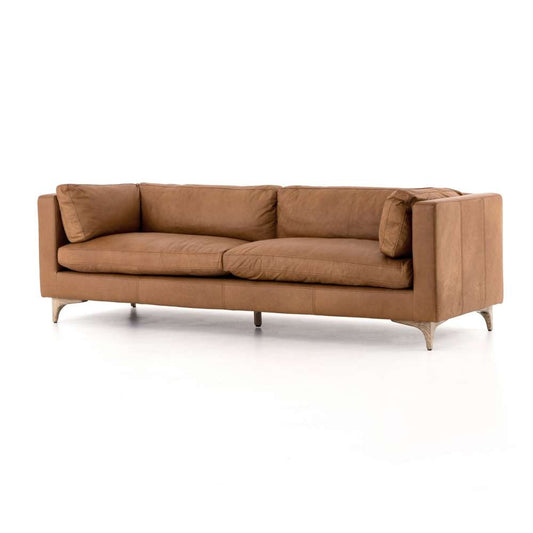 Four Hands - Beckwith Sofa - 94in - Natural Washed Camel - 105714-003 veiw 1