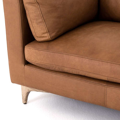 Four Hands - Beckwith Sofa - 94in - Natural Washed Camel - 105714-003 veiw 3