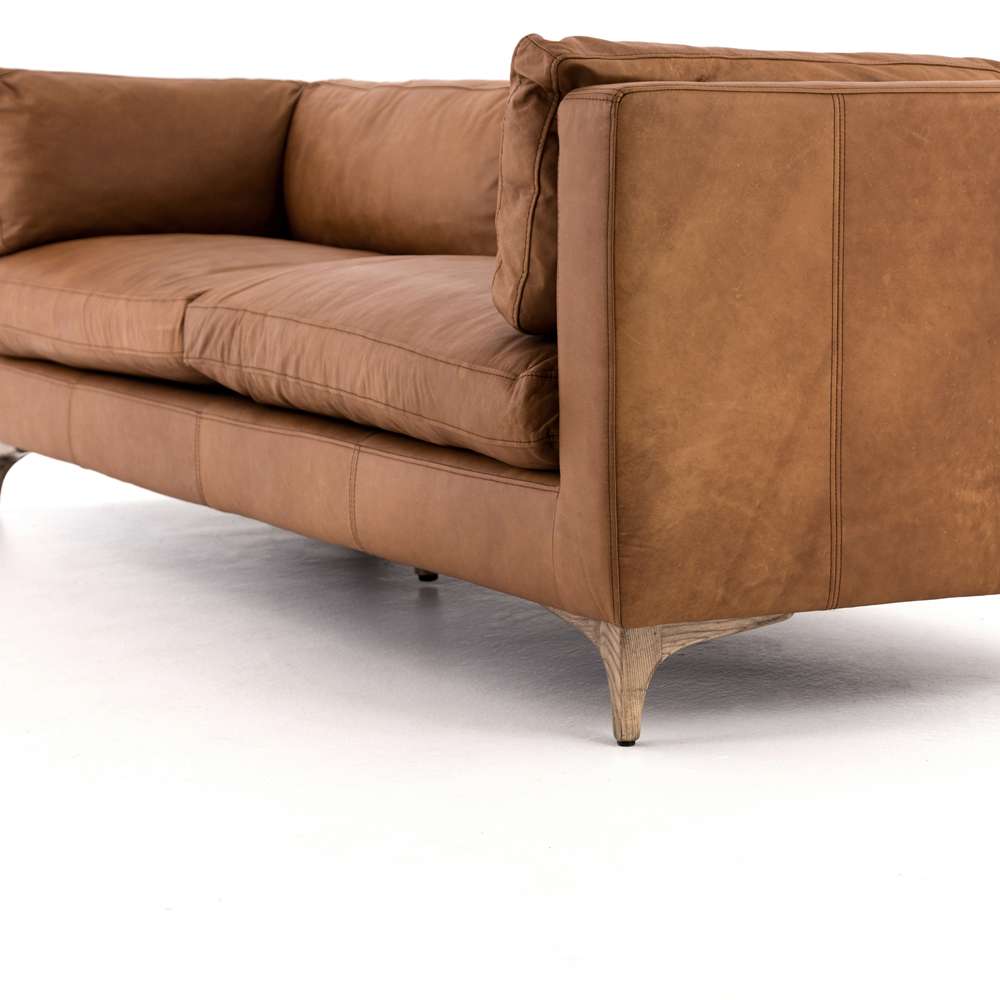 Four Hands - Beckwith Sofa - 94in - Natural Washed Camel - 105714-003 veiw 5