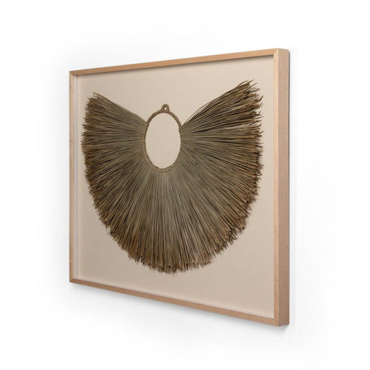 Four Hands - Beda Framed Sea Grass Object - Natural Maple Floater - 229910-001 view 2