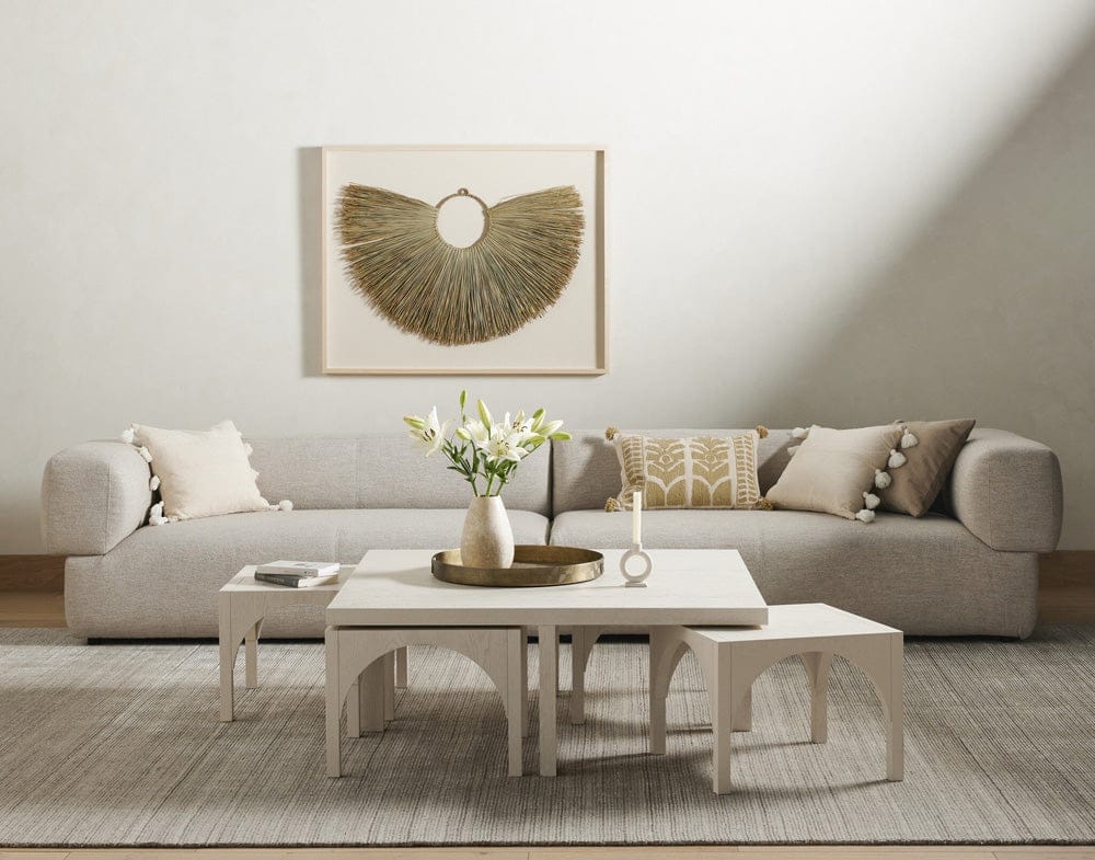 Four Hands - Beda Framed Sea Grass Object - Natural Maple Floater - 229910-001 view 7