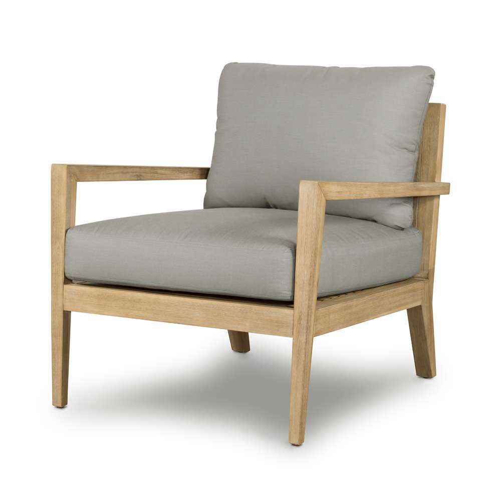 Four Hands - Belfast - Amaya Outdoor Chair-Natural Acacia - 226568-001 veiw 1
