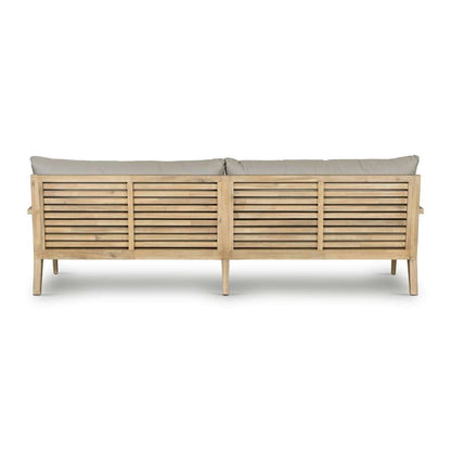 Four Hands - Belfast - Amaya Outdoor Sofa-94in-Natural Acacia - 226565-001 veiw 2
