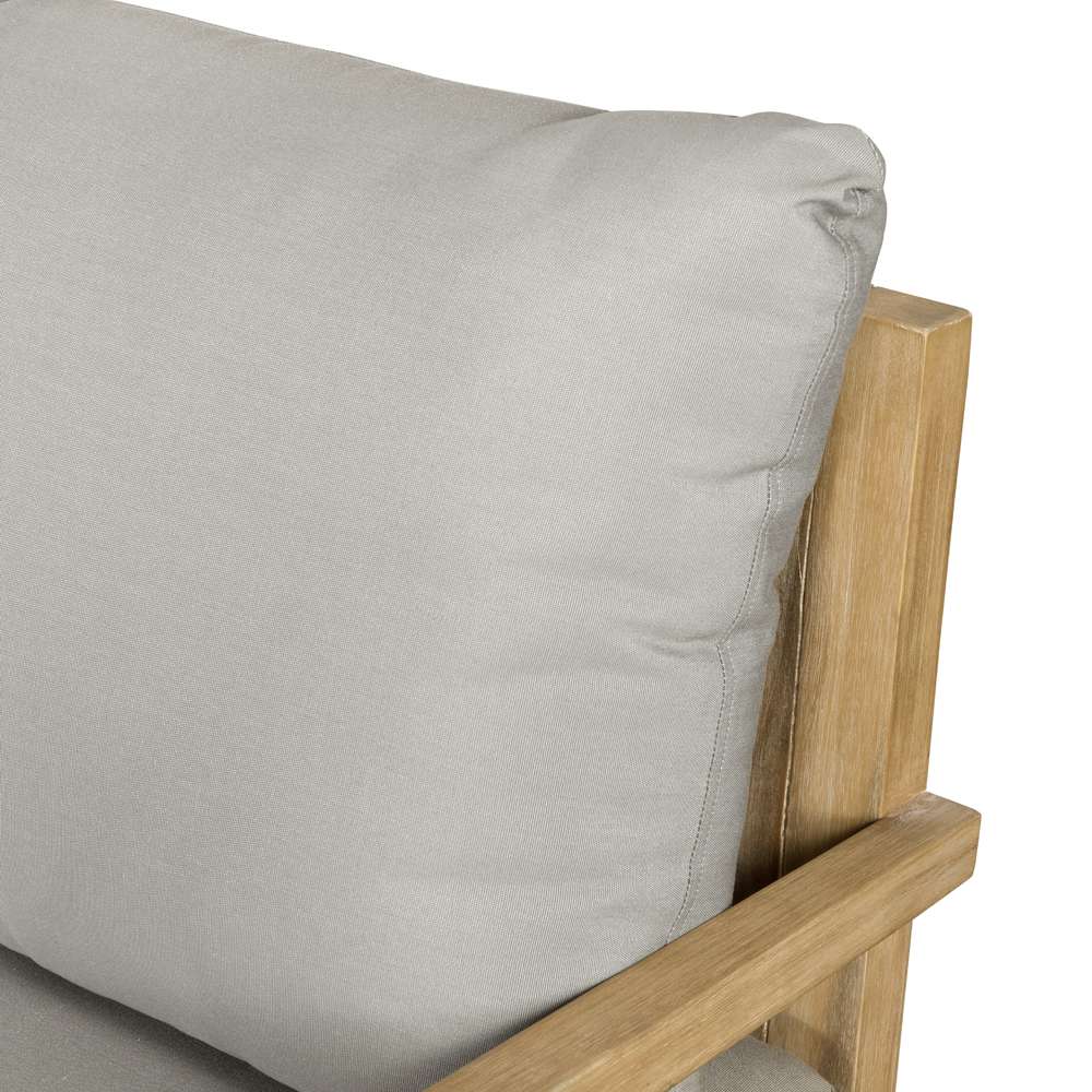 Four Hands - Belfast - Amaya Outdoor Sofa-94in-Natural Acacia - 226565-001 veiw 4