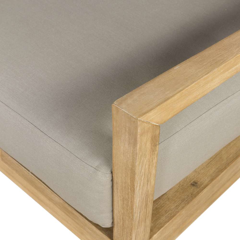 Four Hands - Belfast - Amaya Outdoor Sofa-94in-Natural Acacia - 226565-001 veiw 5