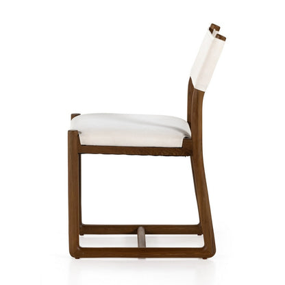 Four Hands - Belfast - Bilson Outdoor Dining Chair - Lorel Ivory - 226836-001_CLOSEOUT view 3