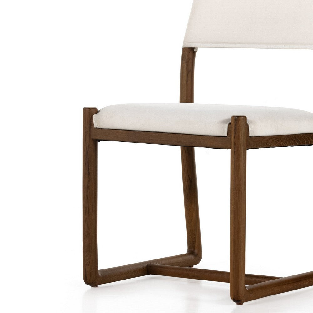 Four Hands - Belfast - Bilson Outdoor Dining Chair - Lorel Ivory - 226836-001_CLOSEOUT view 6