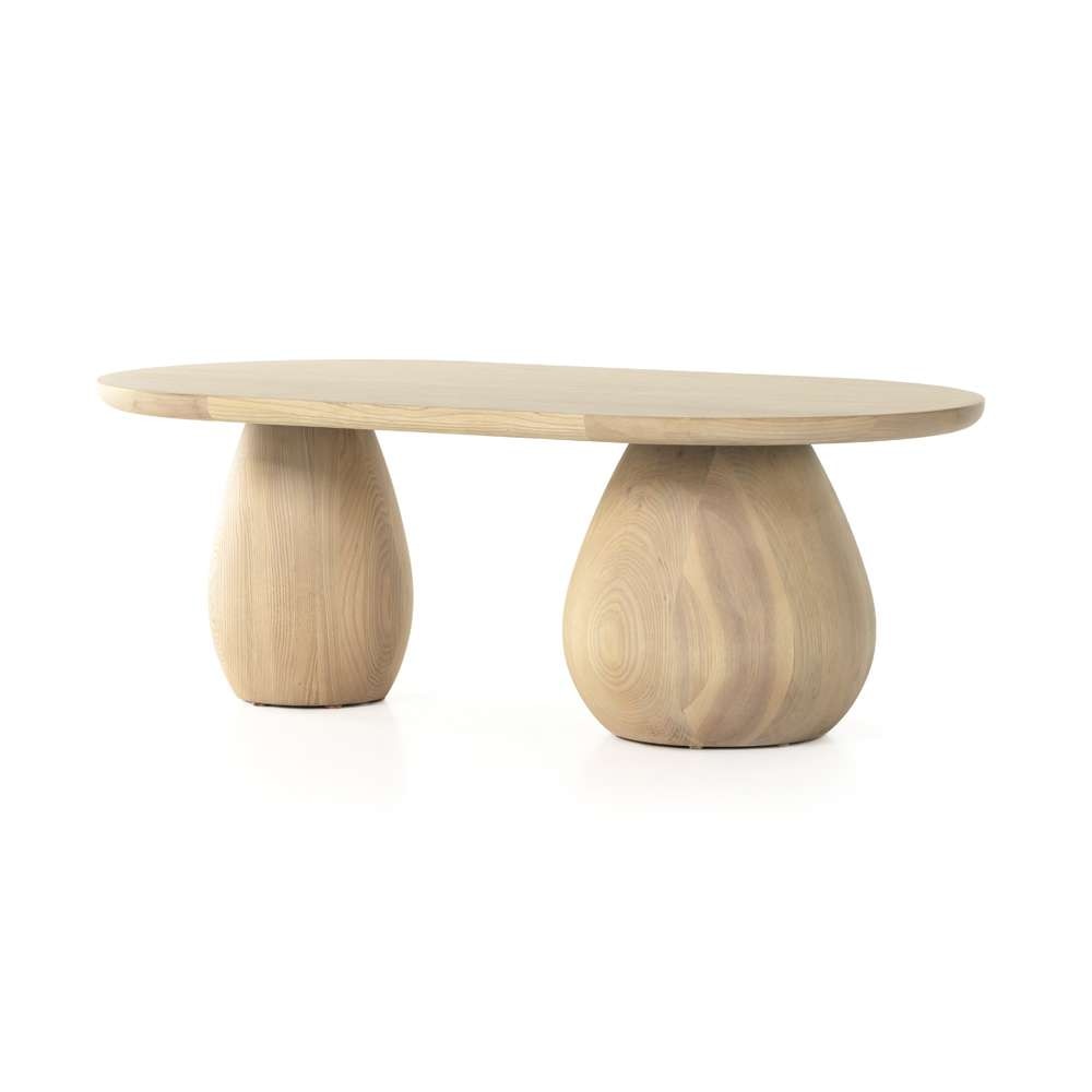 Four Hands - Belfast - Merla Wood Coffee Table-Light Naturl Ash - 230275-001 veiw 1