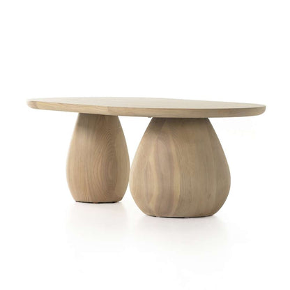 Four Hands - Belfast - Merla Wood Coffee Table-Light Naturl Ash - 230275-001 veiw 2