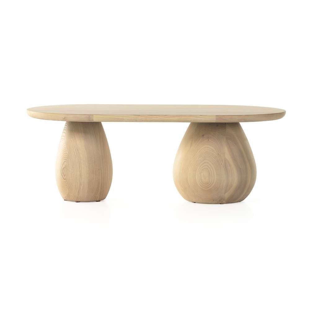 Four Hands - Belfast - Merla Wood Coffee Table-Light Naturl Ash - 230275-001 veiw 7