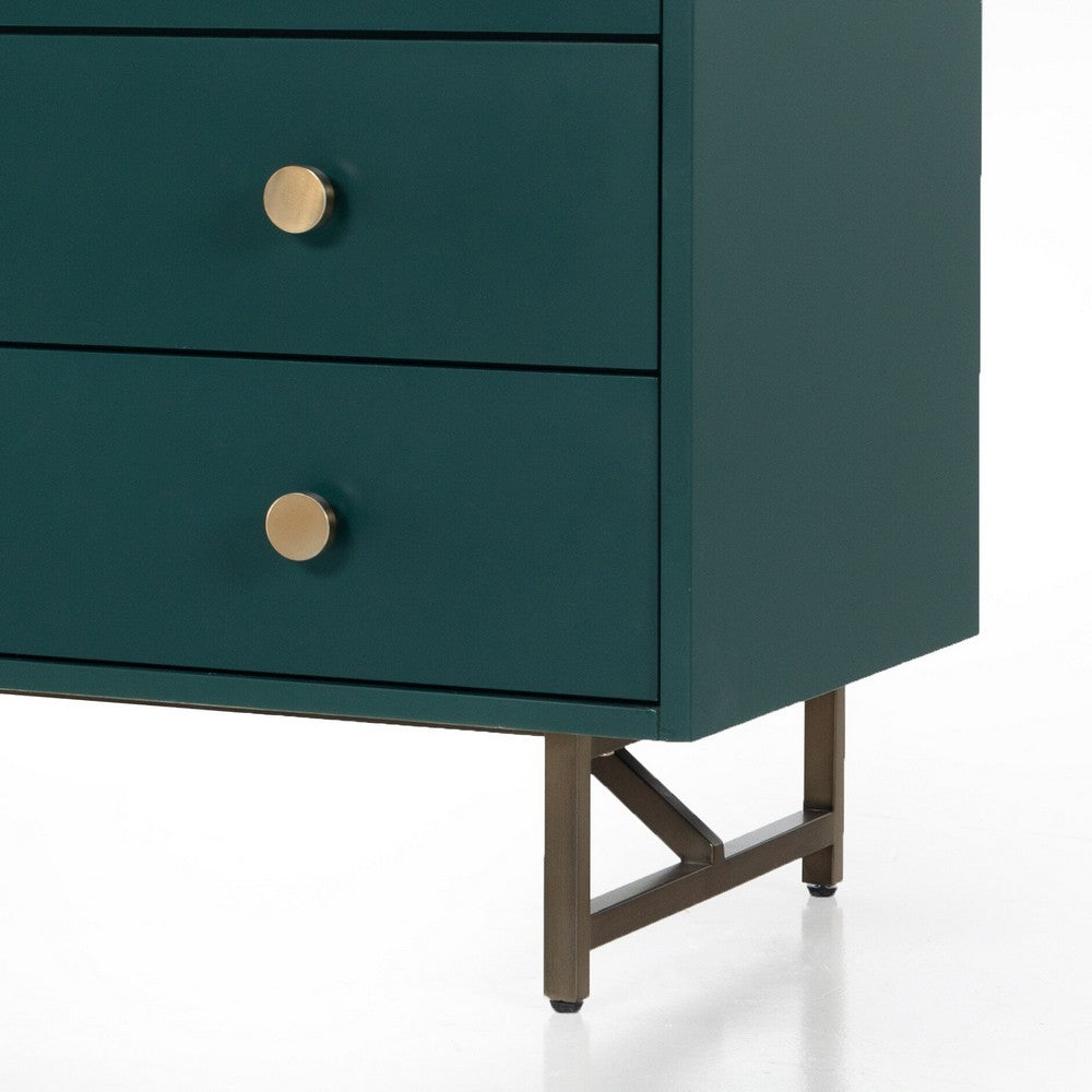 Four Hands - Belfast - Van 5 Drawer Dresser - Juniper Green - VBFS-059_CLOSEOUT view 5