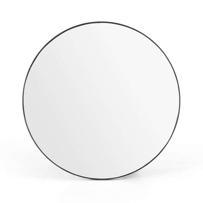 Four Hands - Bellvue Round Mirror - Rustic Black - 100277-006 veiw 1