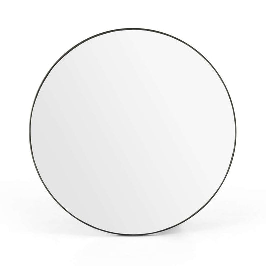 Four Hands - Bellvue Round Mirror - Rustic Black - 100277-006 veiw 1
