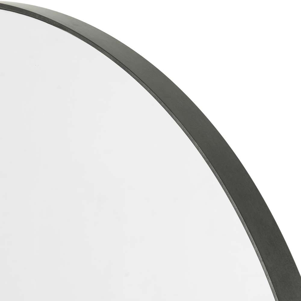 Four Hands - Bellvue Round Mirror - Rustic Black - 100277-006 veiw 2