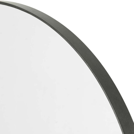 Four Hands - Bellvue Round Mirror - Rustic Black - 100277-006 veiw 2