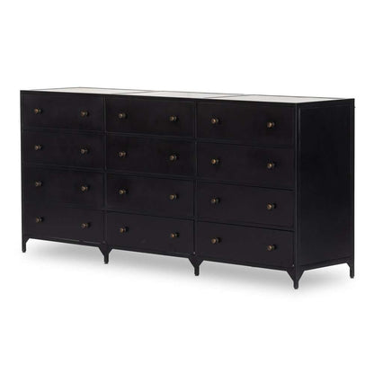 Four Hands - Belmont 12 Drawer Dresser - Black - 234926-001 veiw 1