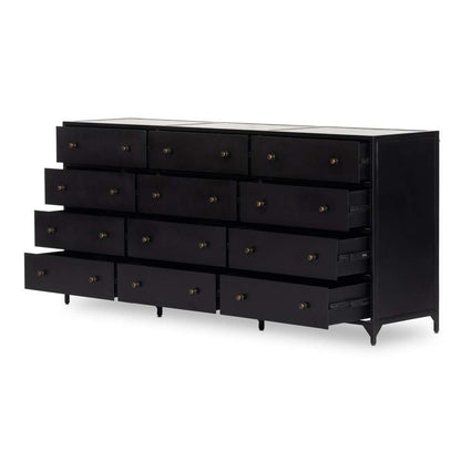 Four Hands - Belmont 12 Drawer Dresser - Black - 234926-001 veiw 5