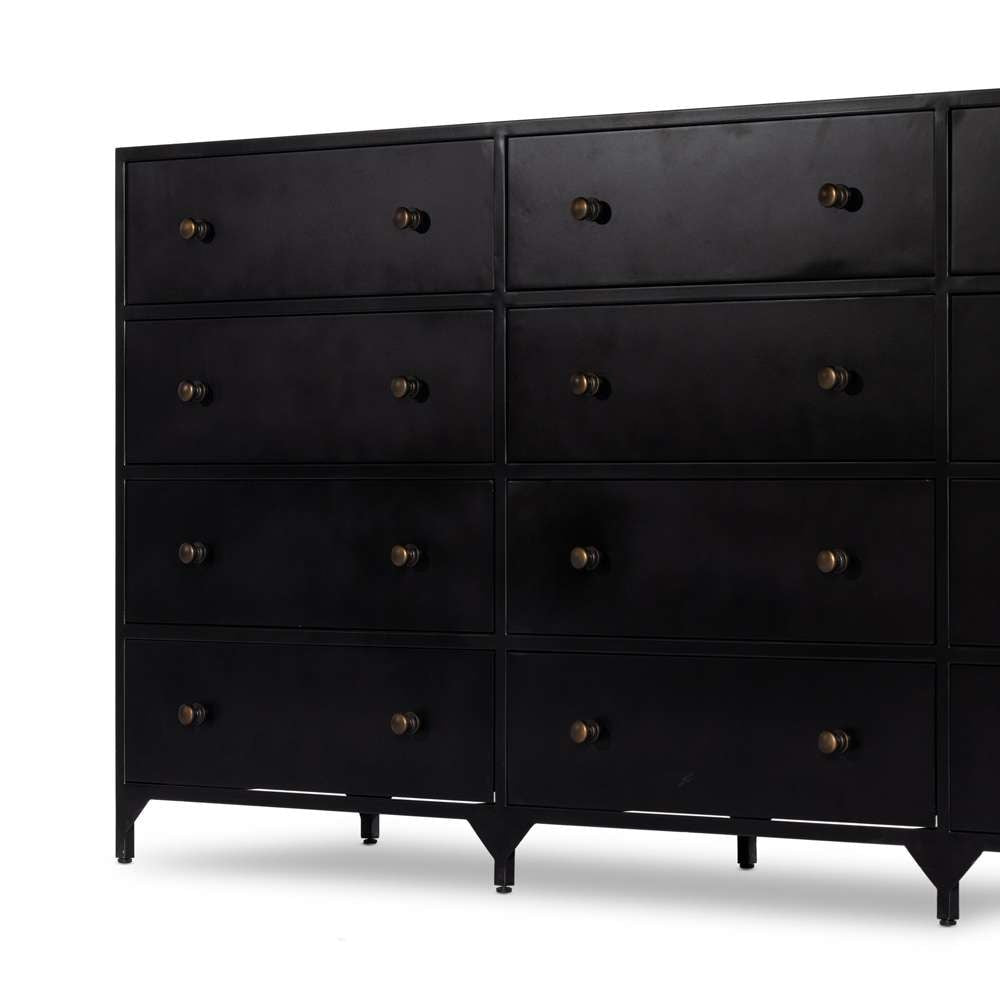 Four Hands - Belmont 12 Drawer Dresser - Black - 234926-001 veiw 11