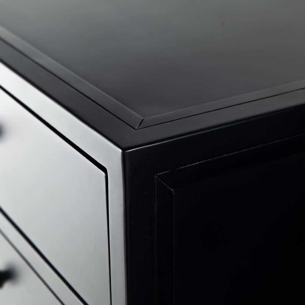 Four Hands - Belmont 8 Drawer Tall Dresser - Black - 104428-003 veiw 4