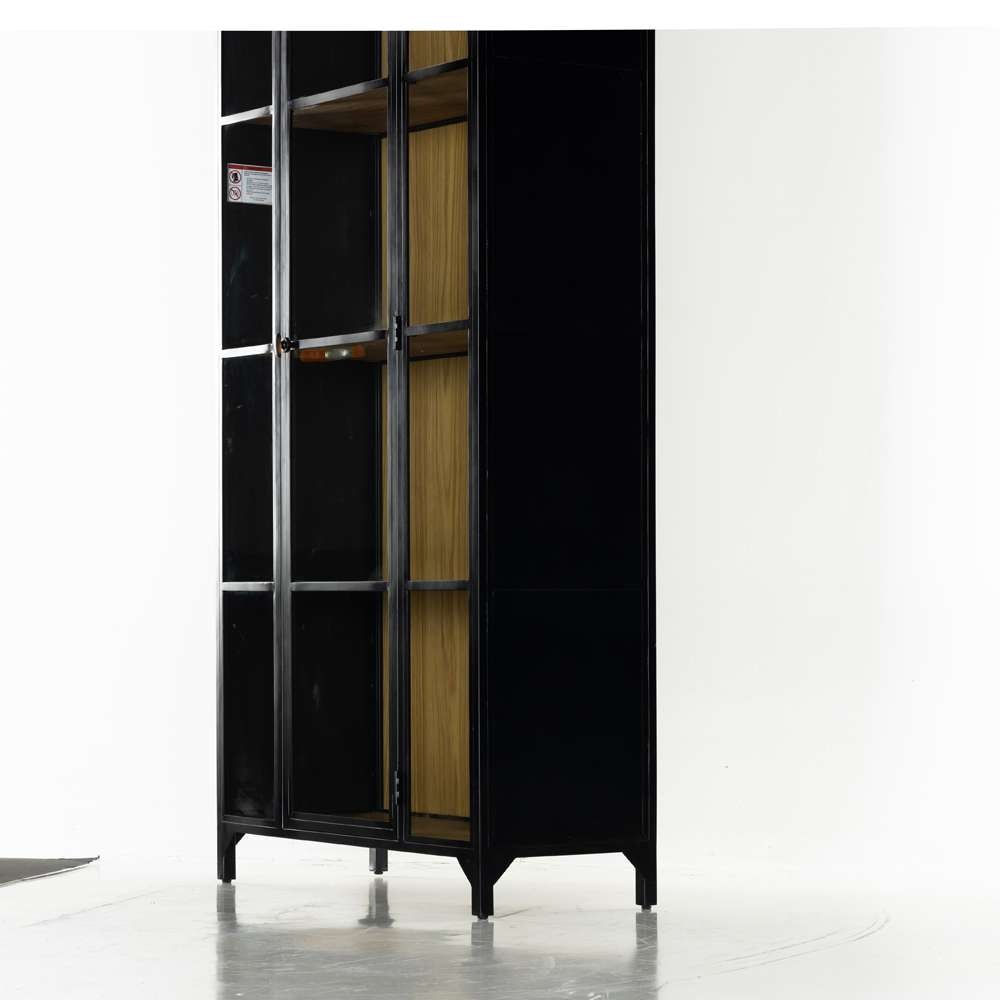 Four Hands - Belmont - Belmont Cabinet Oak-Black - 230858-001 veiw 3
