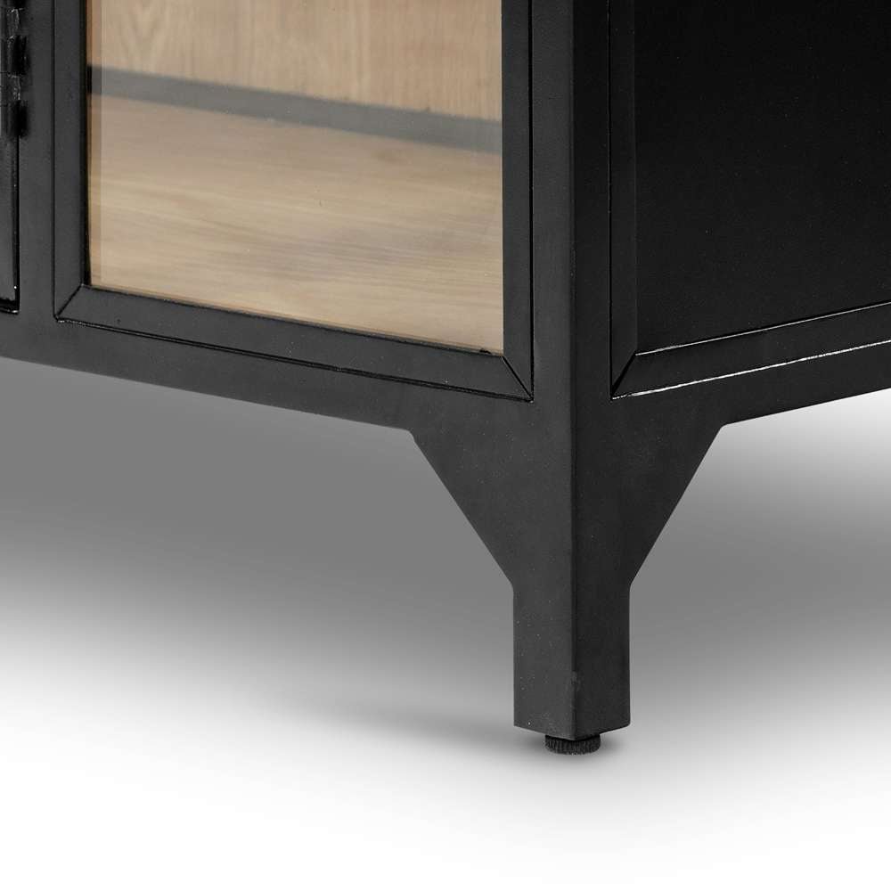 Four Hands - Belmont - Belmont Cabinet Oak-Black - 230858-001 veiw 4