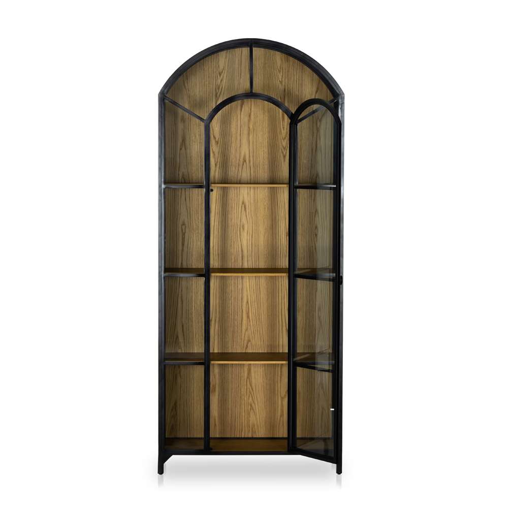 Four Hands - Belmont - Belmont Cabinet Oak-Black - 230858-001 veiw 7