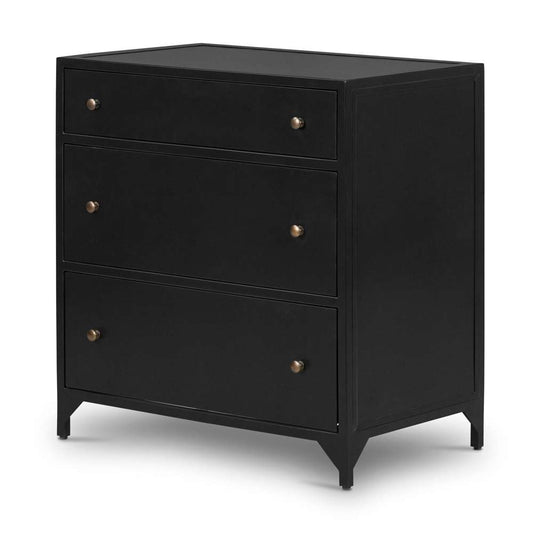 Four Hands - Belmont Large Storage Nightstand - Black - 225134-004 veiw 1