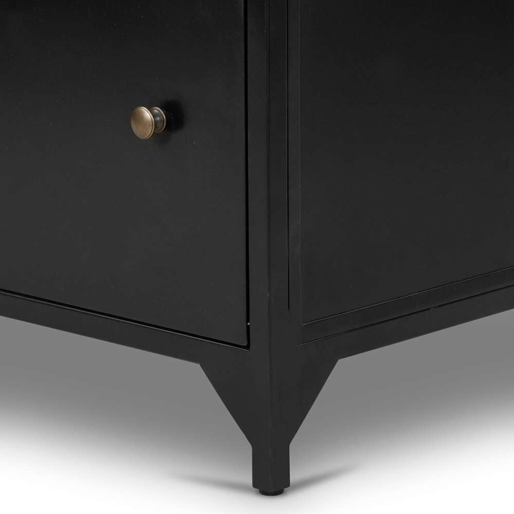 Four Hands - Belmont Large Storage Nightstand - Black - 225134-004 veiw 10