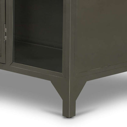 Four Hands - Belmont Metal Cabinet - Gunmetal - 104445-003 veiw 4