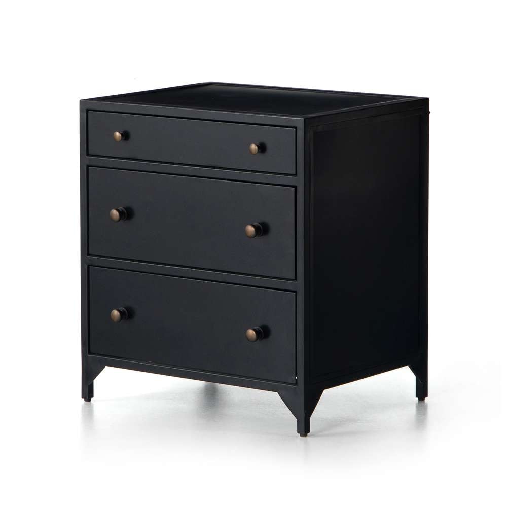 Four Hands - Belmont Storage Nightstand - Black - 104430-003 veiw 1