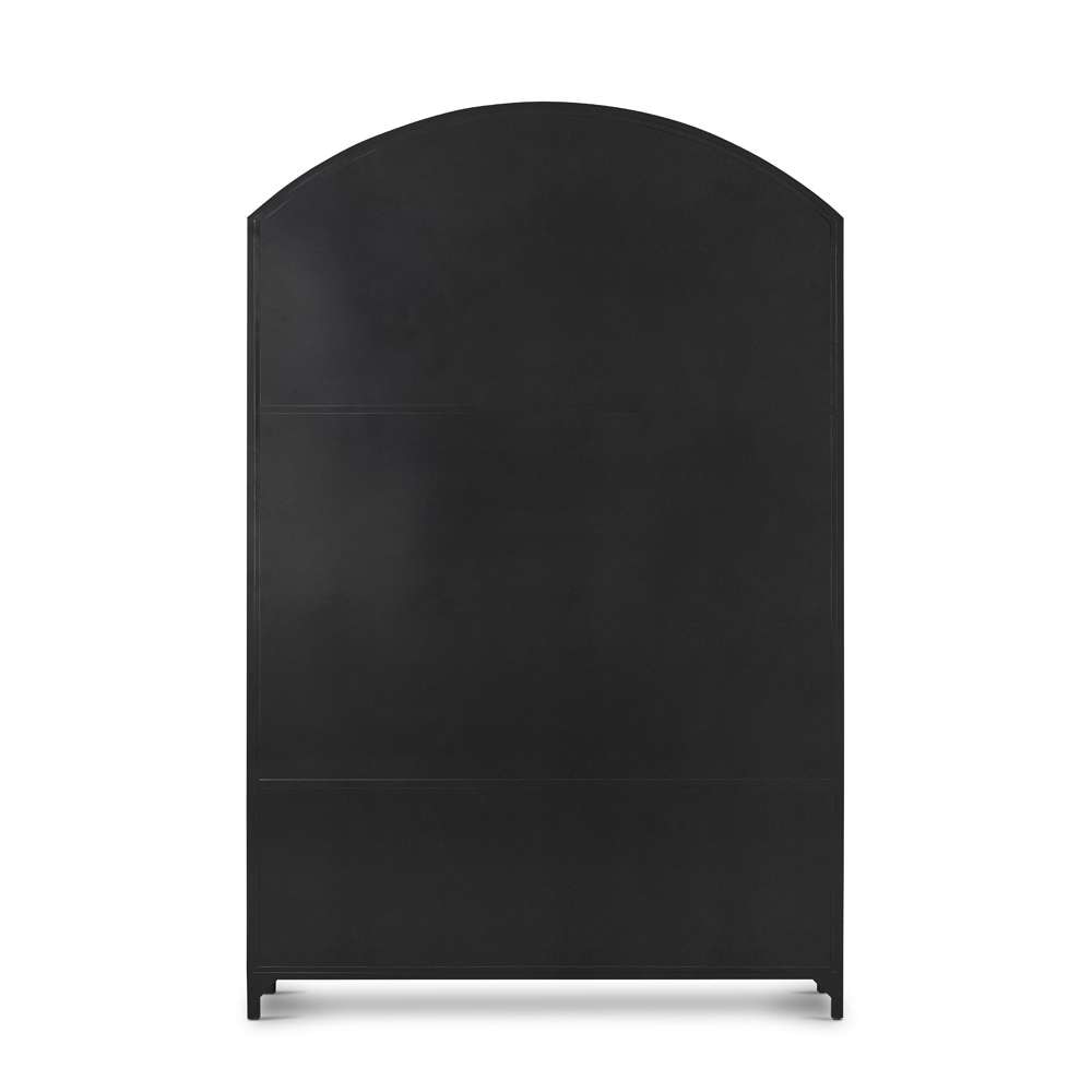 Four Hands - Belmont Wide Metal Cabinet - Black - 232421-001 veiw 2