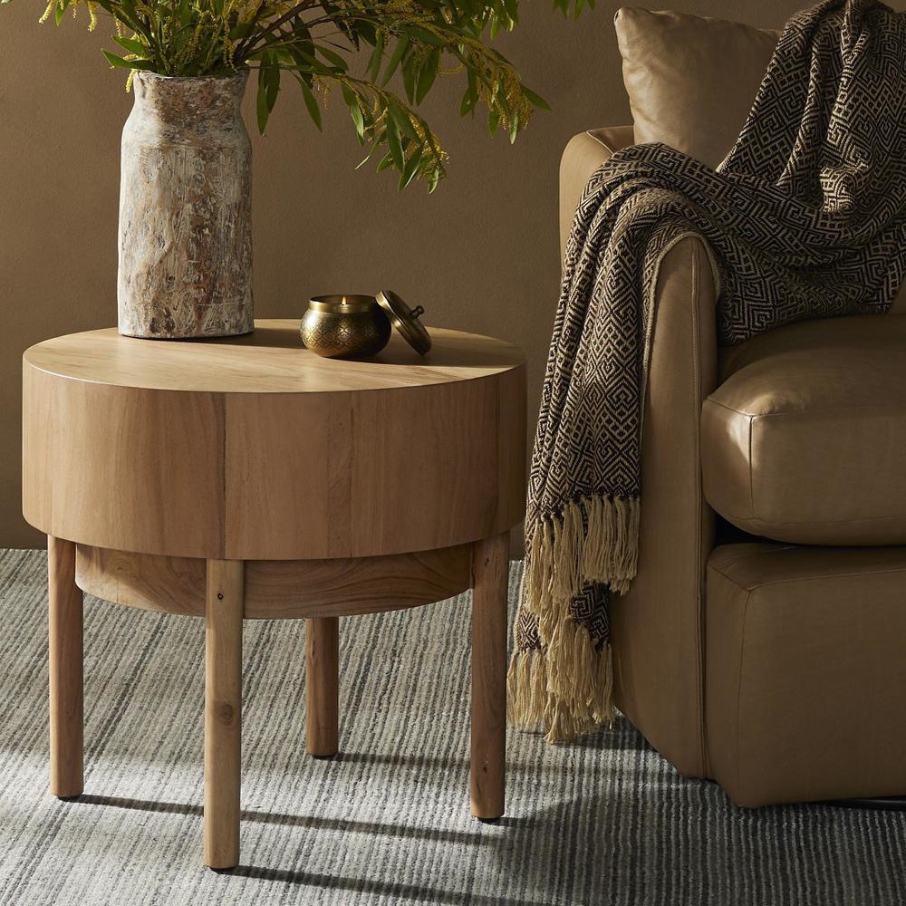 Four Hands - Bennett - Atmore End Table - Natural Acacia Veneer - 228419-001 veiw 4