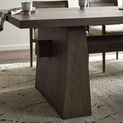 Four Hands - Bennett - Malmo Dining Table 108in - Aged Natural Oak Veneer - 233692-003 veiw 7