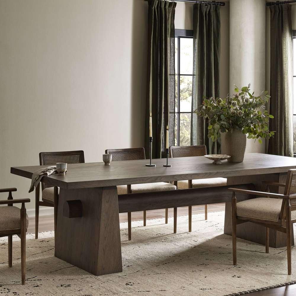 Four Hands - Bennett - Malmo Dining Table 108in - Aged Natural Oak Veneer - 233692-003 veiw 8