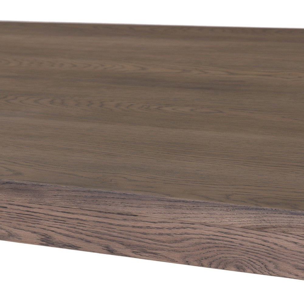 Four Hands - Bennett - Soho Dining Table - Aged Natural Oak Veneer - 237944-001_CLOSEOUT view 7