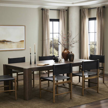 Four Hands - Bennett - Soho Dining Table - Aged Natural Oak Veneer - 237944-001_CLOSEOUT view 9
