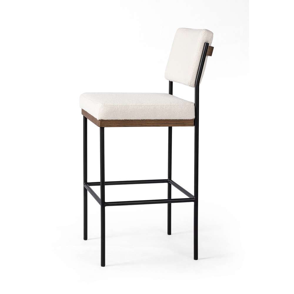 Four Hands - Benton Bar Stool - Fayette Cloud - 109318-011 veiw 2