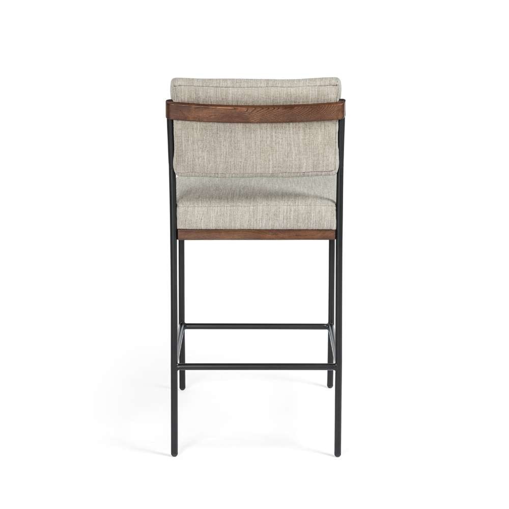 Four Hands - Benton Bar Stool - Savile Flannel - 109318-001 veiw 6