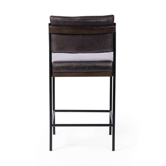 Four Hands - Benton Bar Stool - Sonoma Black - 109318-013 veiw 2