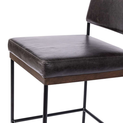 Four Hands - Benton Bar Stool - Sonoma Black - 109318-013 veiw 5