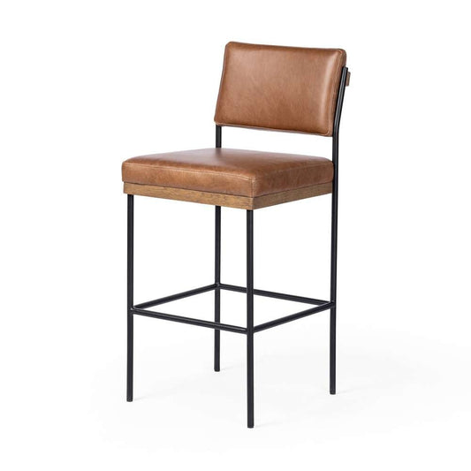 Four Hands - Benton Bar Stool - Sonoma Chestnut - 109318-009 veiw 1