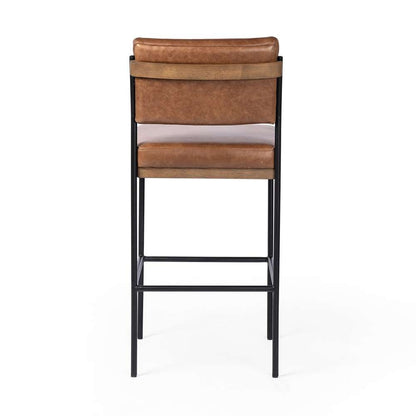 Four Hands - Benton Bar Stool - Sonoma Chestnut - 109318-009 veiw 4