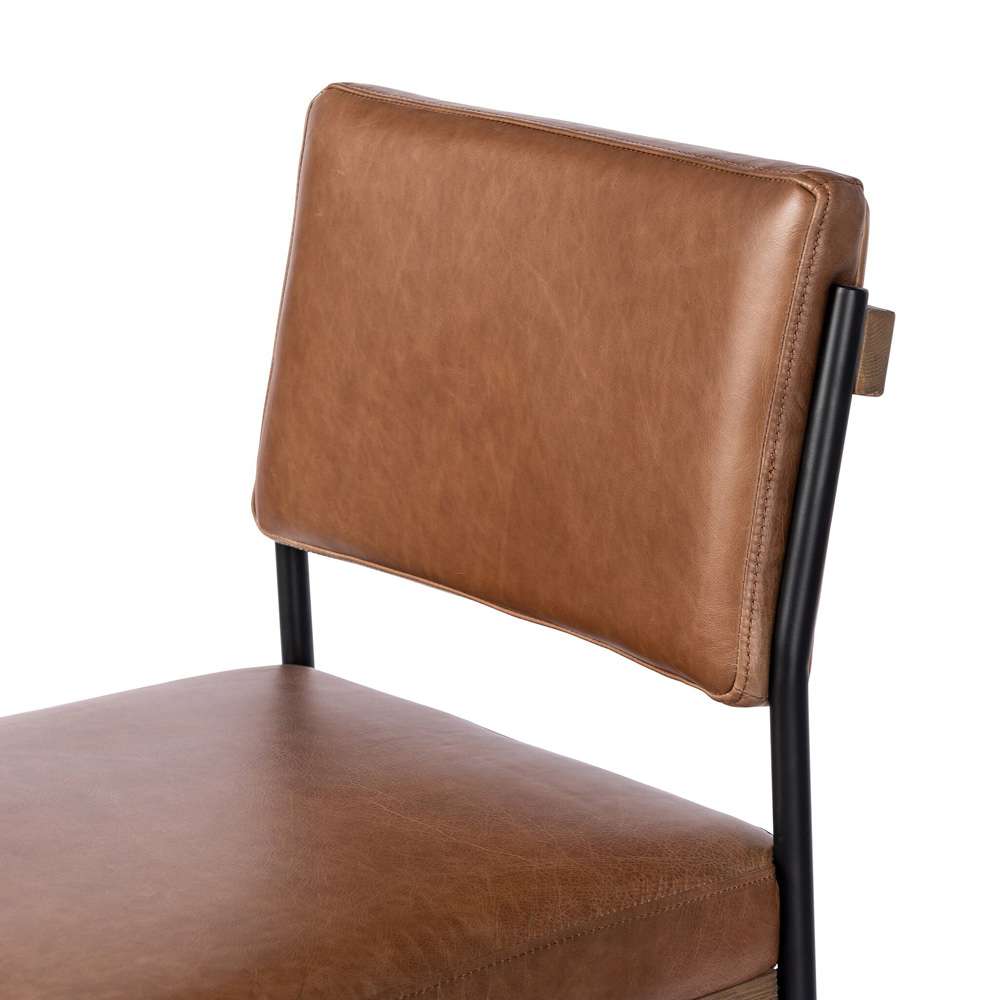 Four Hands - Benton Bar Stool - Sonoma Chestnut - 109318-009 veiw 5