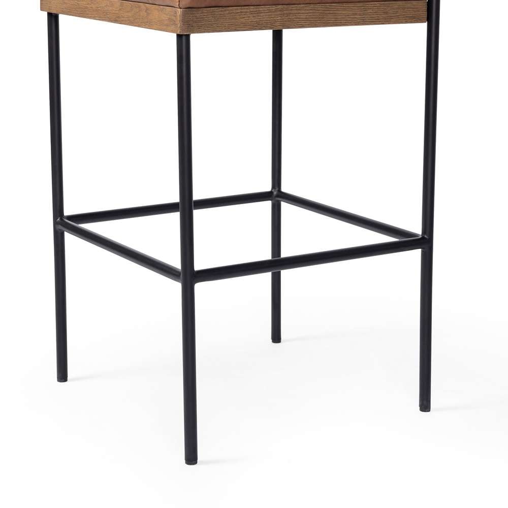Four Hands - Benton Bar Stool - Sonoma Chestnut - 109318-009 veiw 6