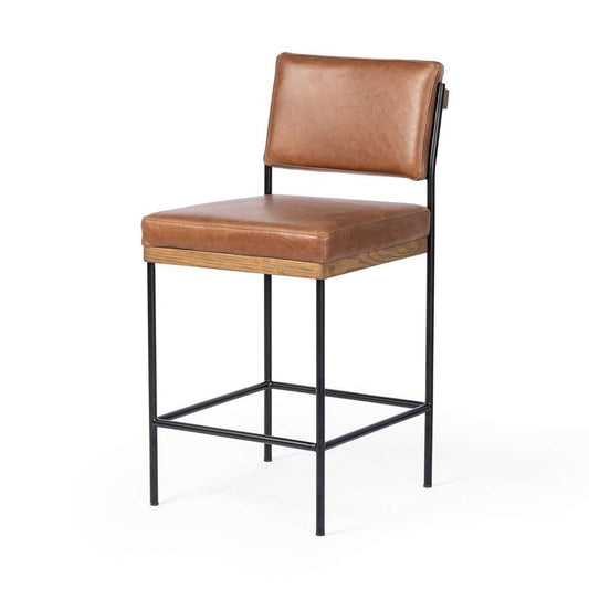 Four Hands - Benton Counter Stool - Sonoma Chestnut - 109318-010 veiw 1