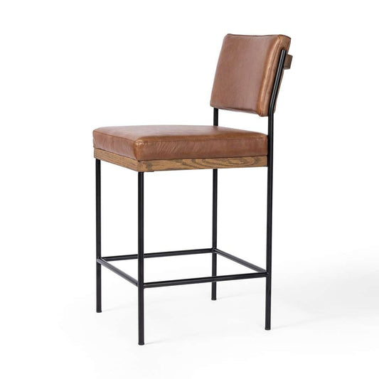 Four Hands - Benton Counter Stool - Sonoma Chestnut - 109318-010 veiw 2