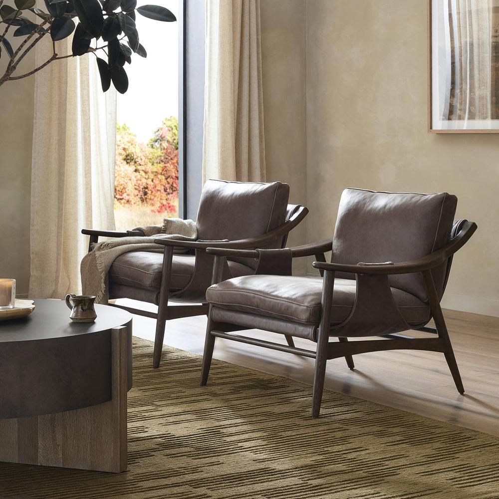 Four Hands - Berman - Kimmery Chair - Palermo Cigar - 241220-003 veiw 11