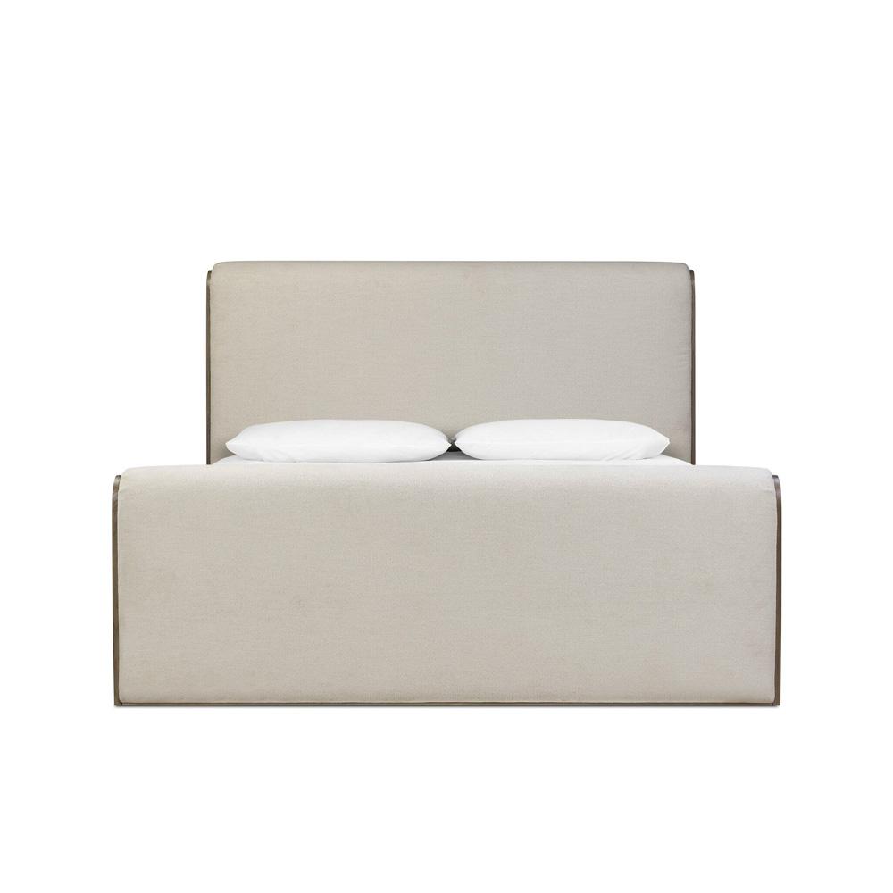 Four Hands - Berman - Sloane Bed - Crypton Wayfarer Snow - King - 246168-006 veiw 2